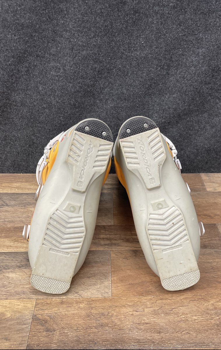 Nordica W5.1 Mens Ski Boots Size 27.5 Flex 70 Orange Gray Made in Italy