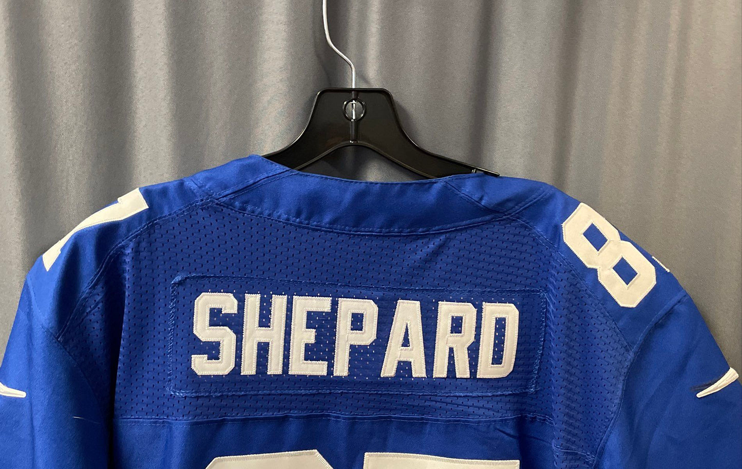 Nike Men's NY Giants Sterling Shepard #87 On Field Blue Football Jersey Sz 44