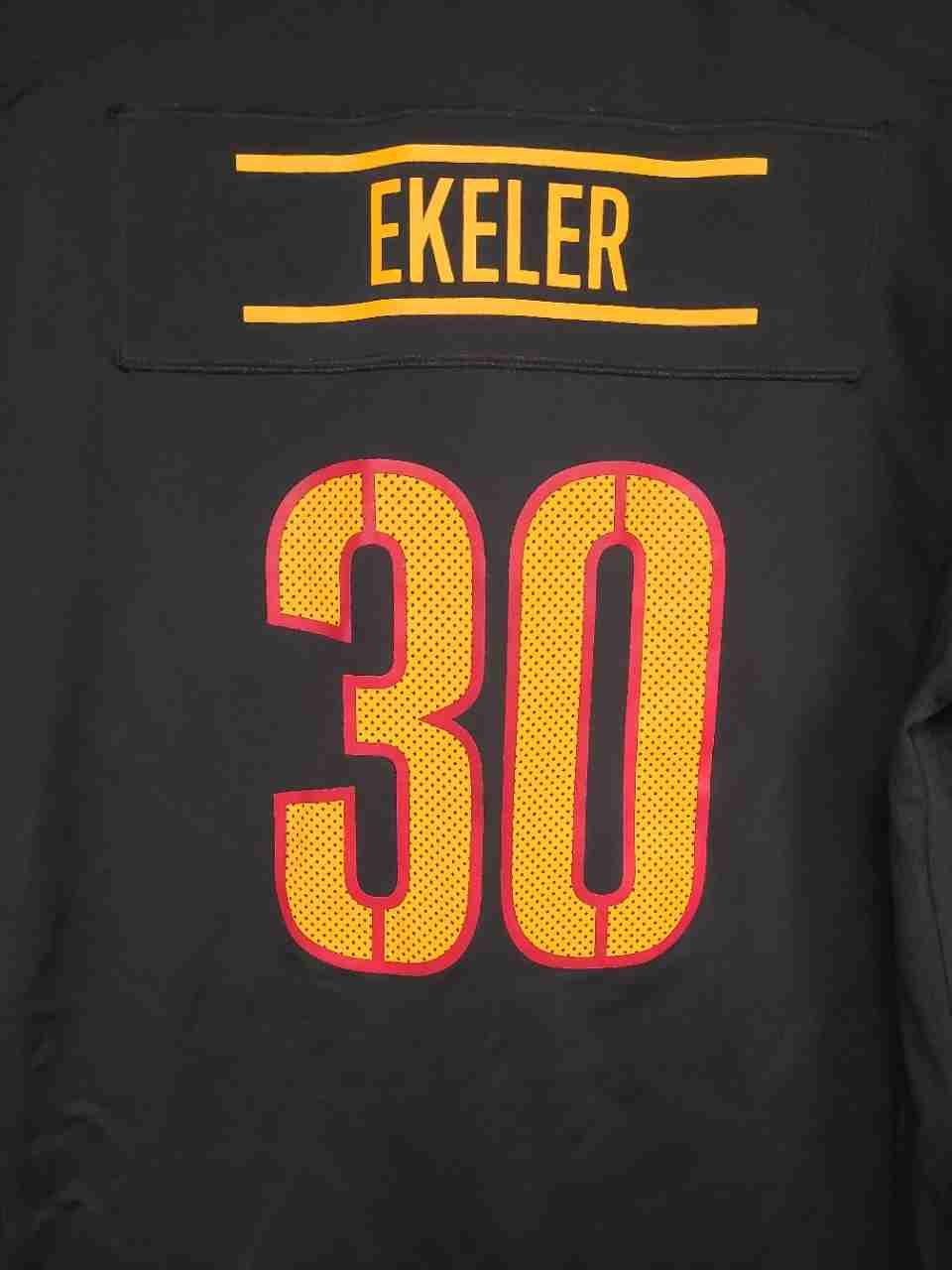 Nike Washington Commanders Austin Ekeler #30 Black Alternate NFL Jersey Sz L