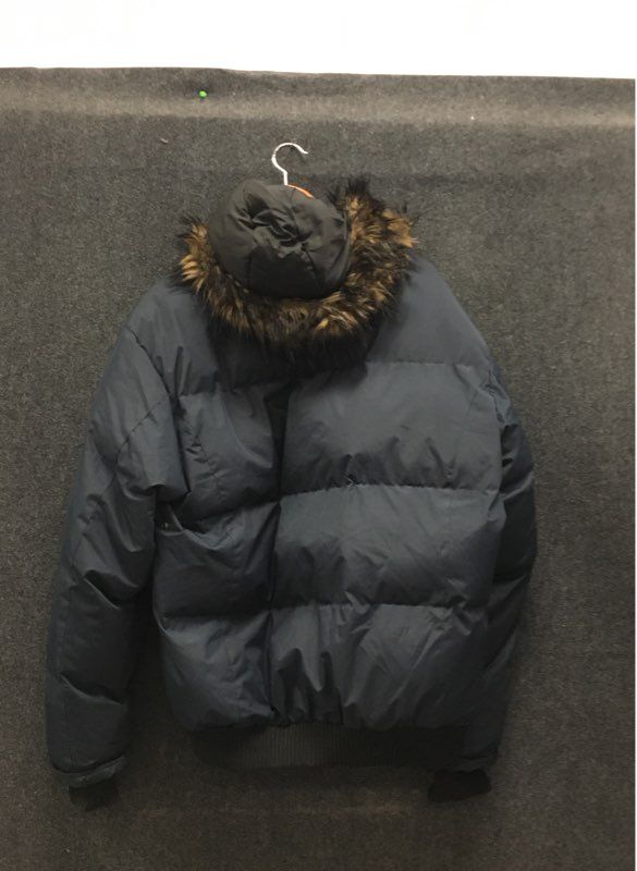 J. Whistler Men's Puffer Jacket Navy Blue All Weather Shed System Sz XXL