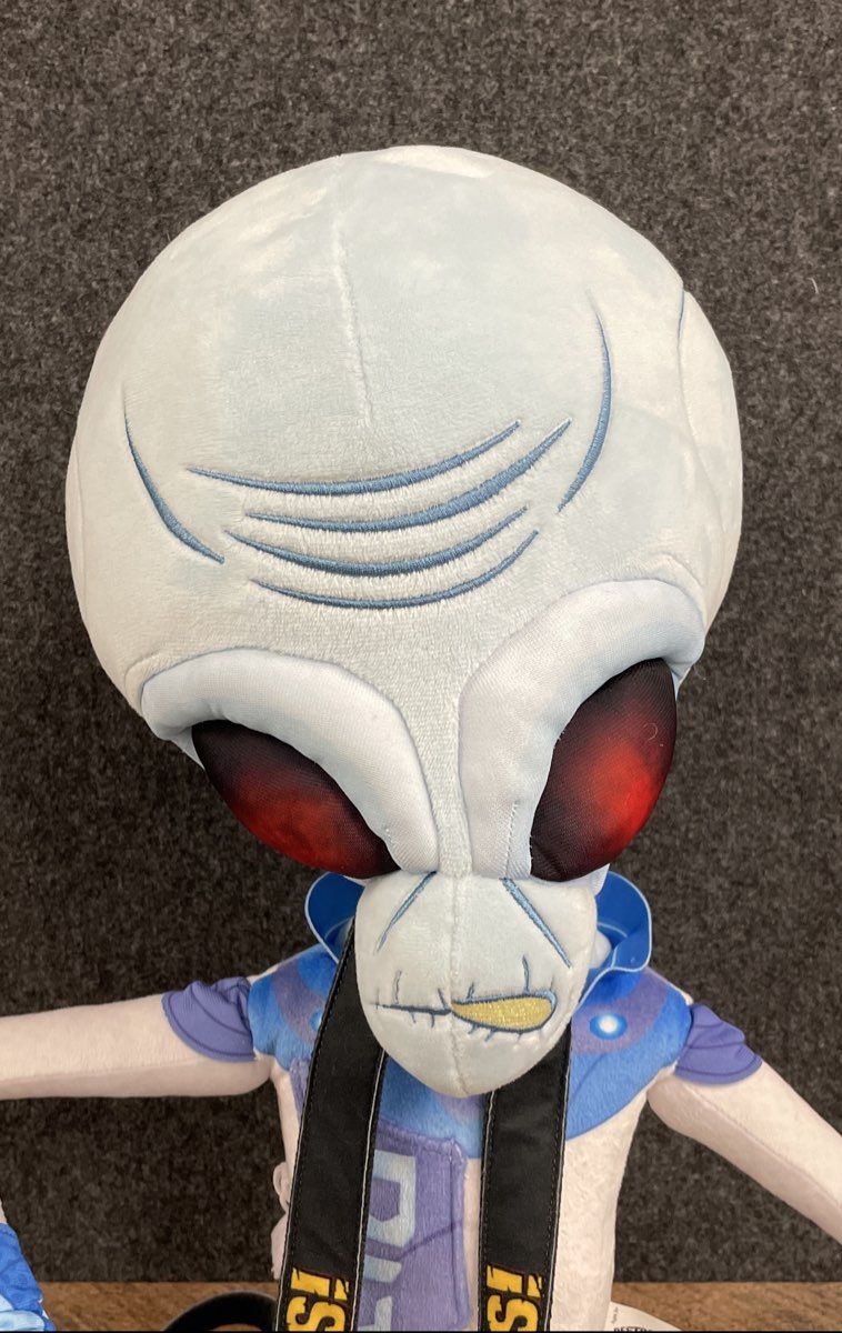 THQ Nordic Grey 2020s Destroy All Humans! Crypto Plush Character Backpack