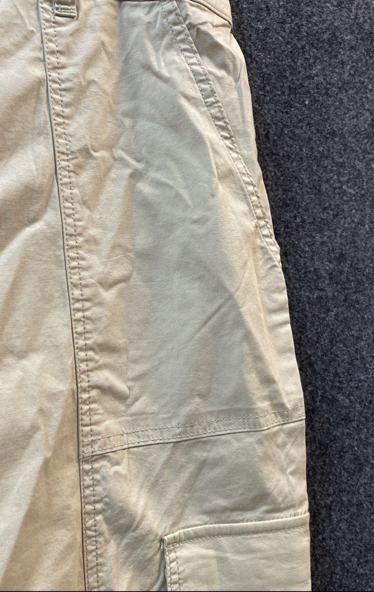 Social Standard by Sanctuary Women's Tan Portside Cargo Crop Pants Size XL