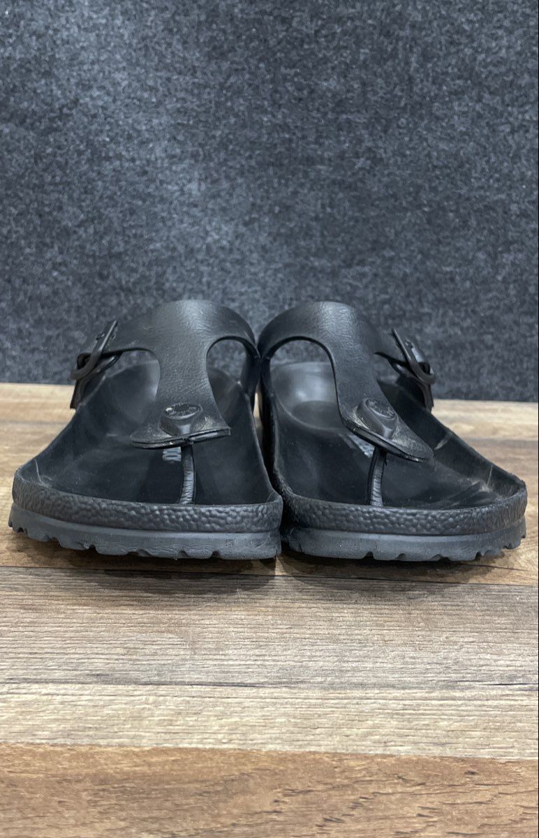 Birkenstock Gizeh EVA Black Waterproof Thong Sandals Size 38