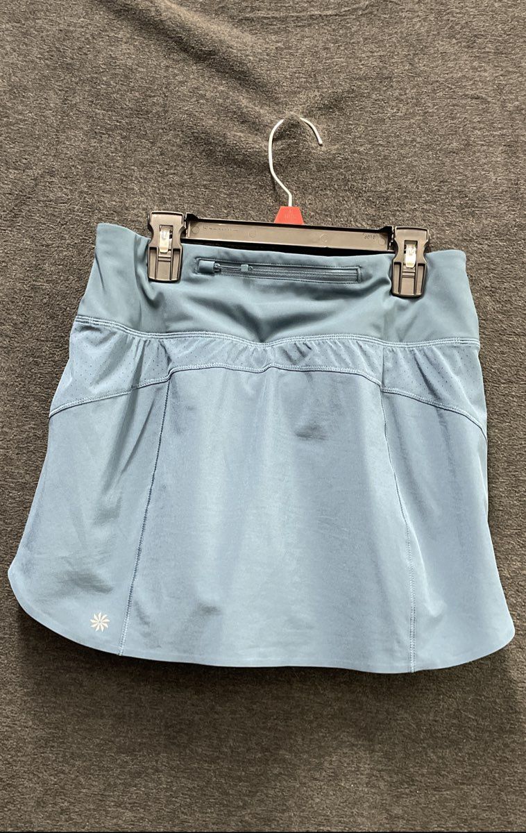 Athleta Women's Run With It Skort Purple Perforated Athletic Skirt Sz XS
