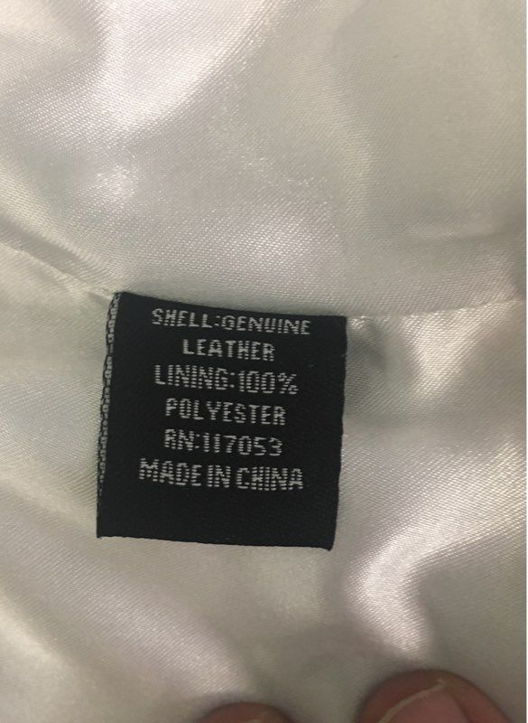 White United Face Jacket - Size S