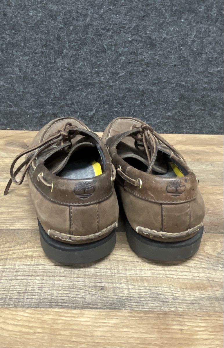 Timberland Classic 2-Eye Boat Shoe Brown Leather Men's Size 11 M