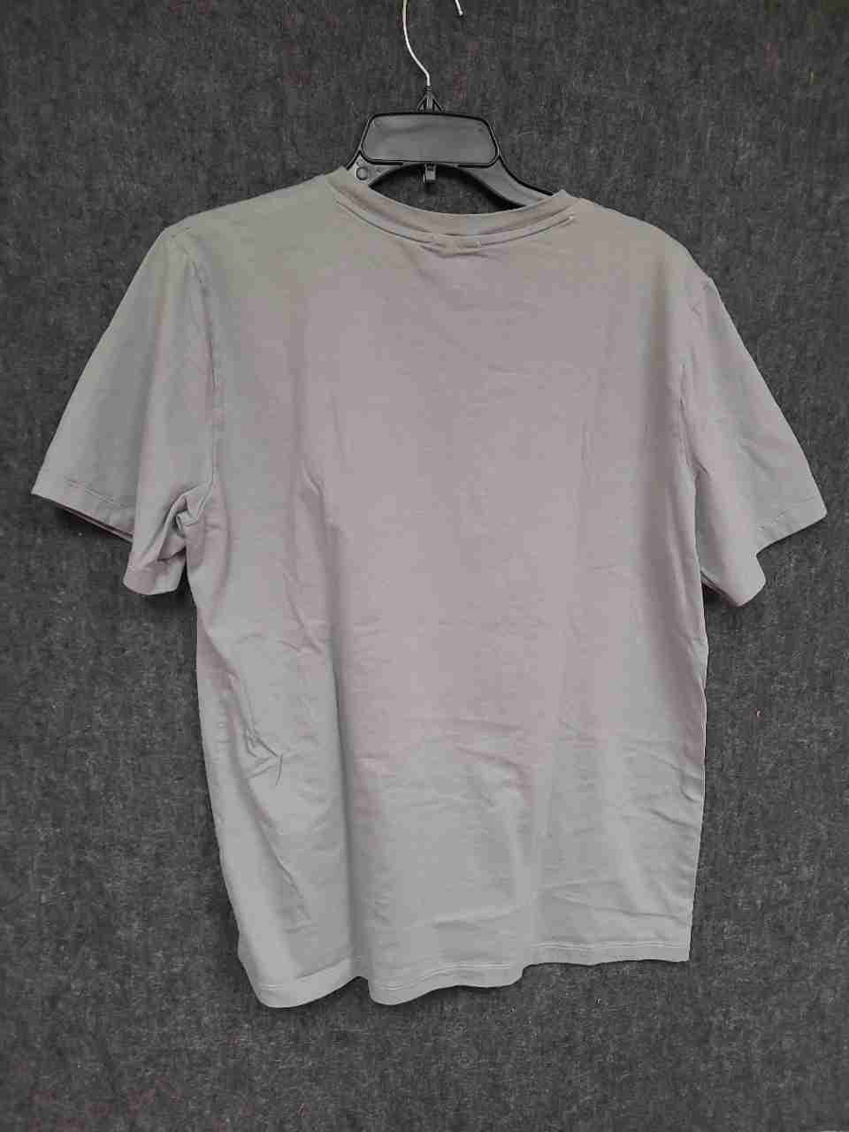 Hoka Men's Grey Cotton Short Sleeve Logo Graphic T-Shirt Sz M