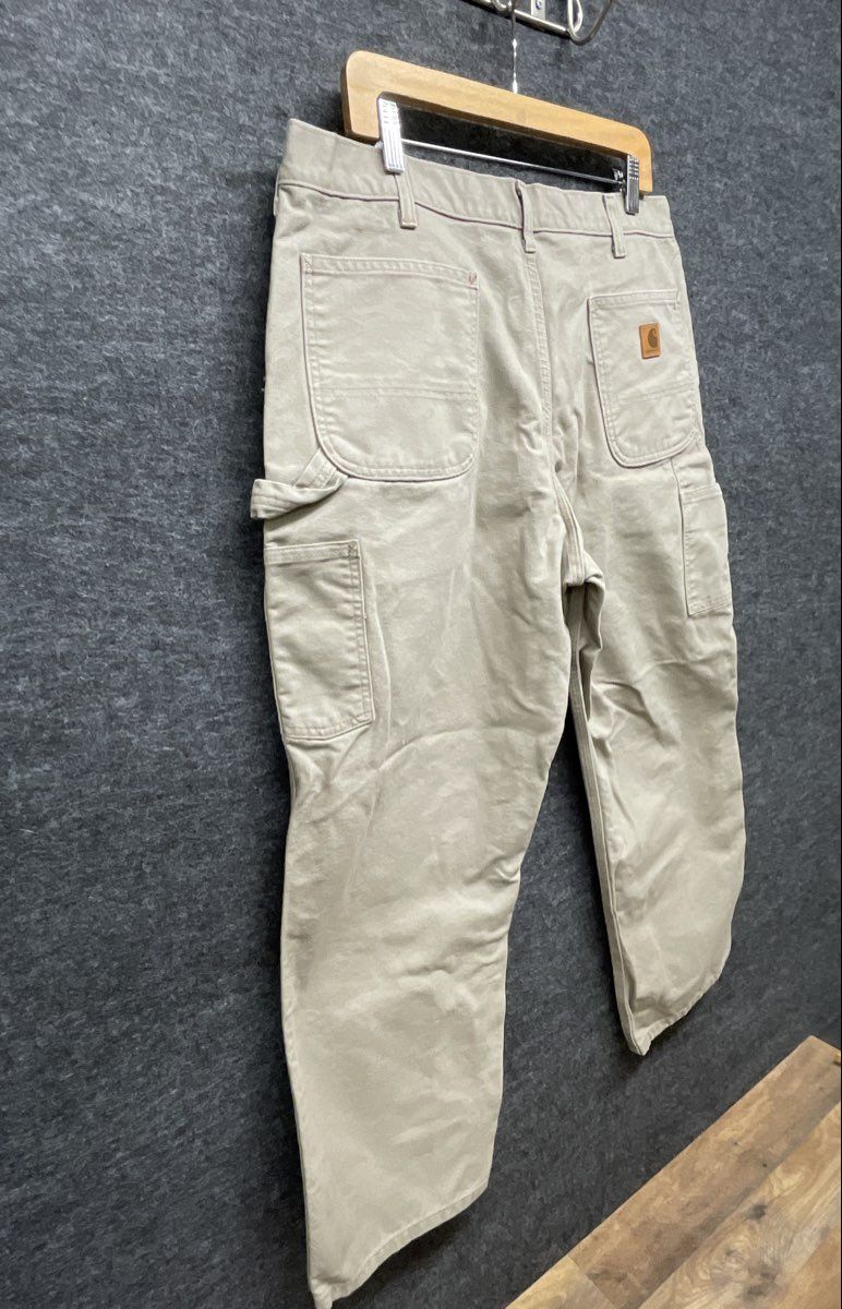Carhartt Men's B11 Desert Tan Original Dungaree Fit Work Pants 38x30