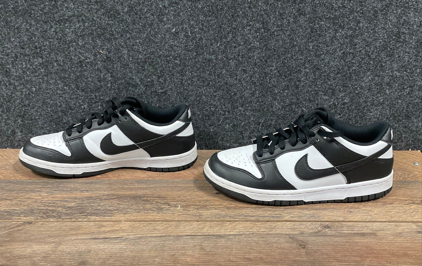 Nike Dunk Low White Black Panda GS Sneakers CW1590-100 Size 6Y