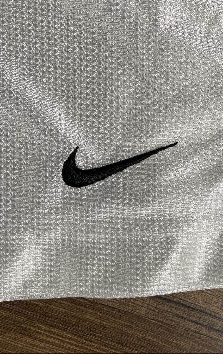 Nike Men's White Mesh Basketball Shorts Embroidered Swoosh Size 3XL