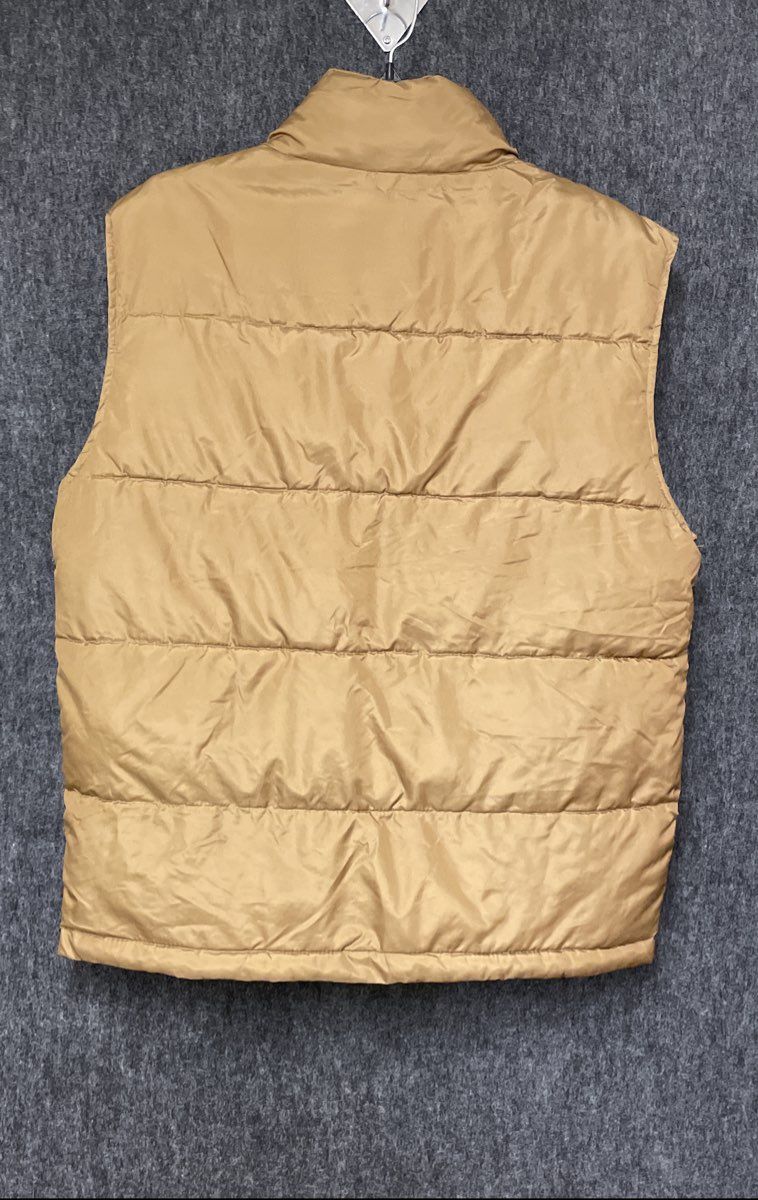 U.S. Polo Assn. Men's Tan Signature Puffer Vest Full Zip Size Medium