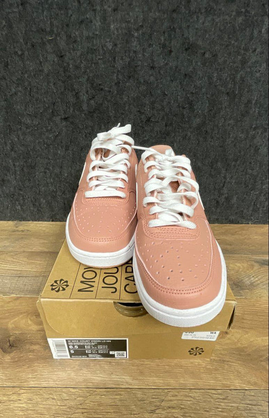 Nike Court Vision Lo NN Rose Whisper White Women's Sneakers Size 6.5