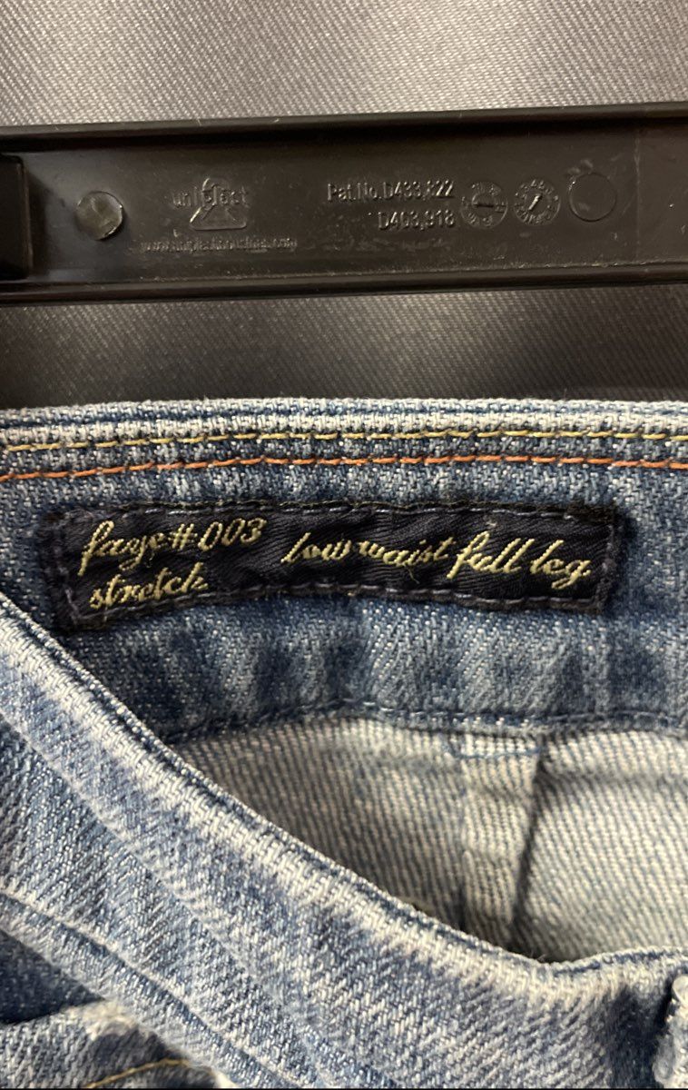 Citizens of Humanity Women's Faye #003 Low Waist Full Leg Stretch Jeans Sz 27