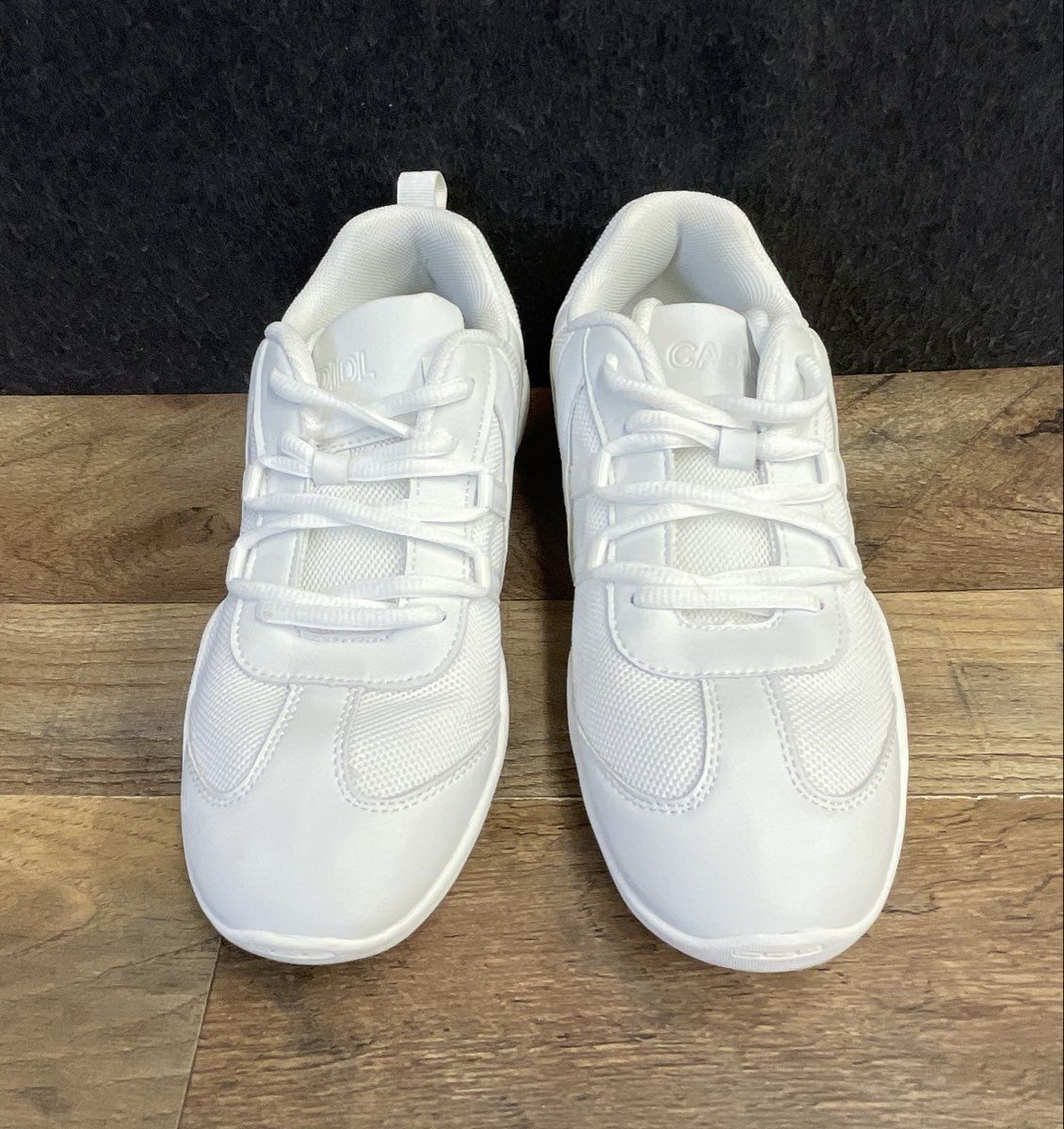 Cadidl White Cheerleading Dance Shoes Lightweight Athletic Sneakers Size Unknown