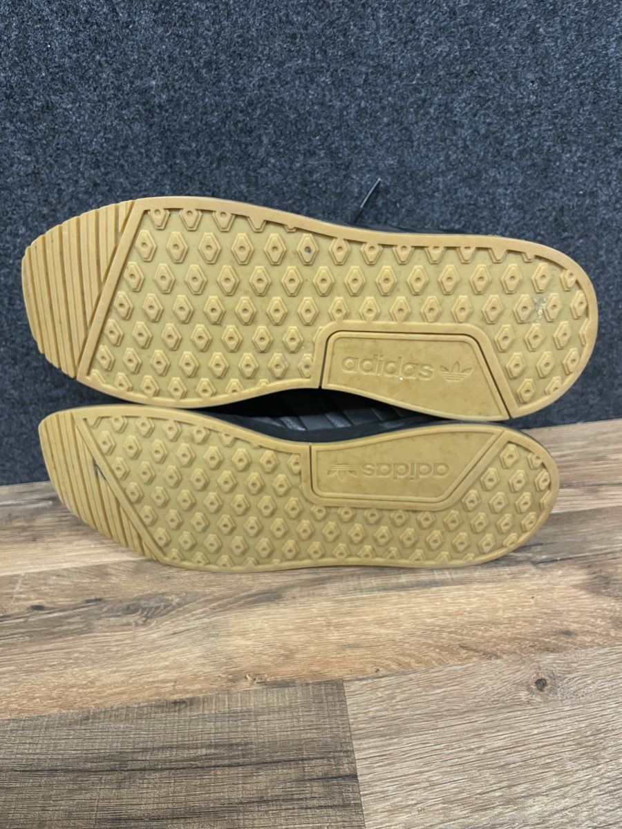 Adidas X_PLR Core Black Gum Lifestyle Running Sneakers Men's Size 10.5