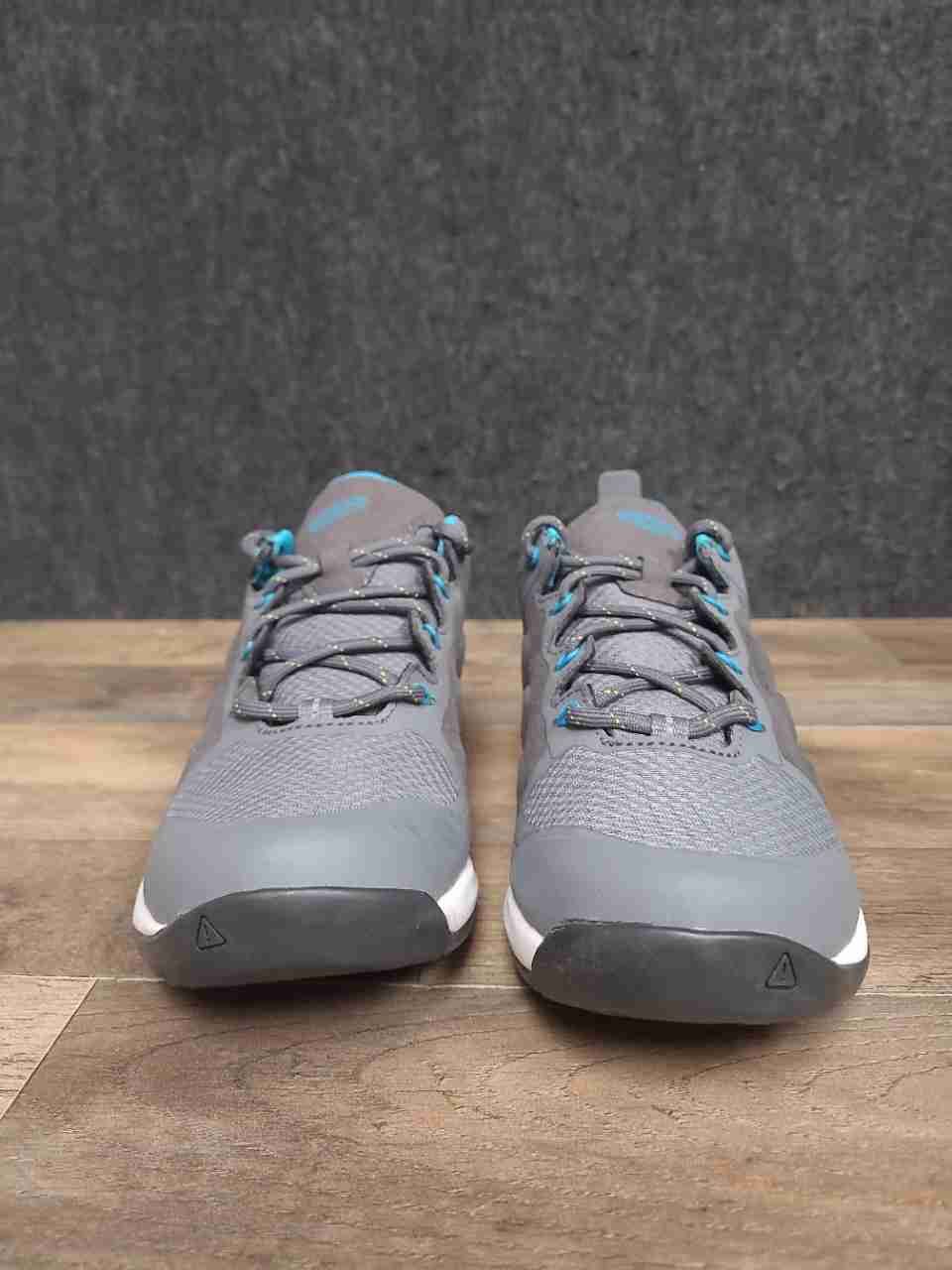 Keen Terradora II Waterproof Grey Blue Hiking Shoes Sneakers Women's Size 8