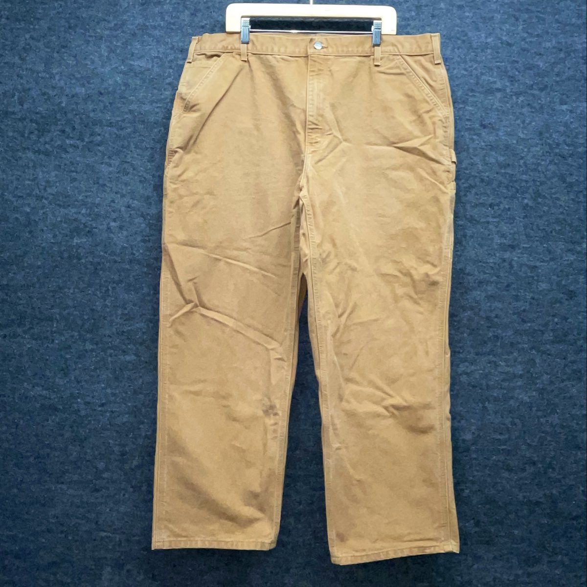 Carhartt Men's B11 Brown Washed Duck Original Dungaree Fit Work Pants Sz 42x30