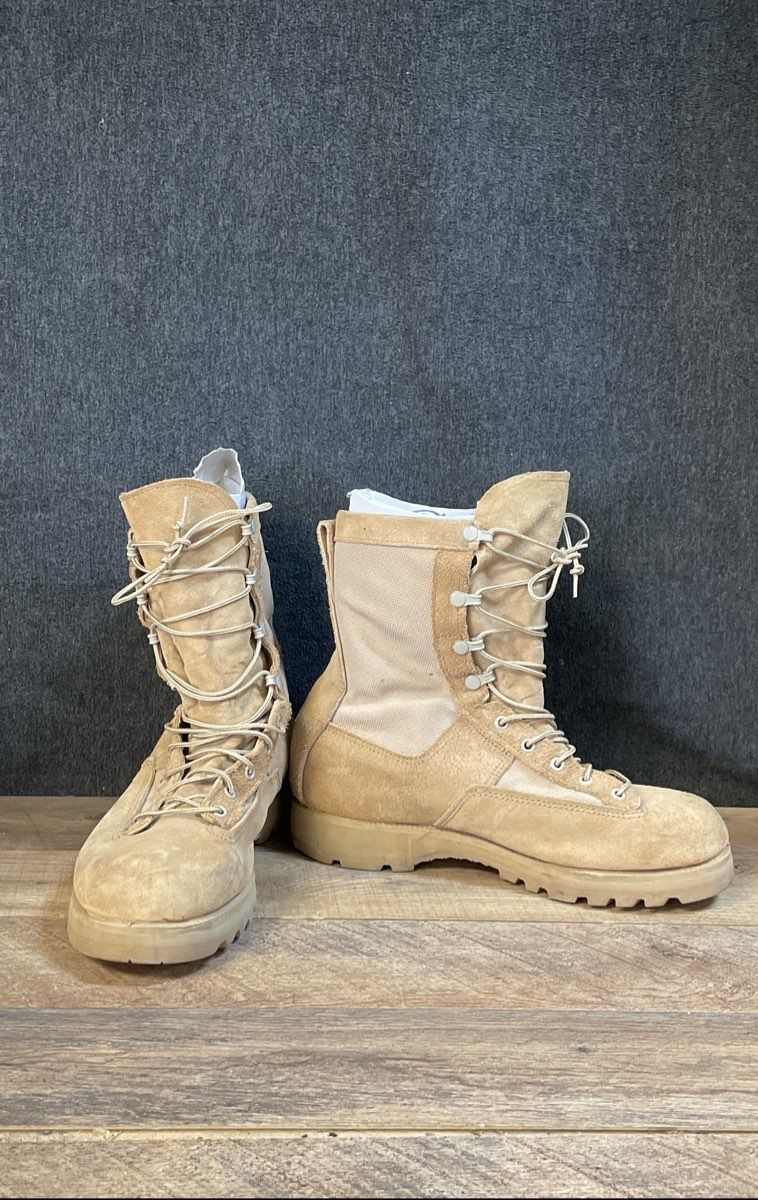 Belleville 790G Gore-Tex Tan Waterproof Combat Boots Men's Size 9W