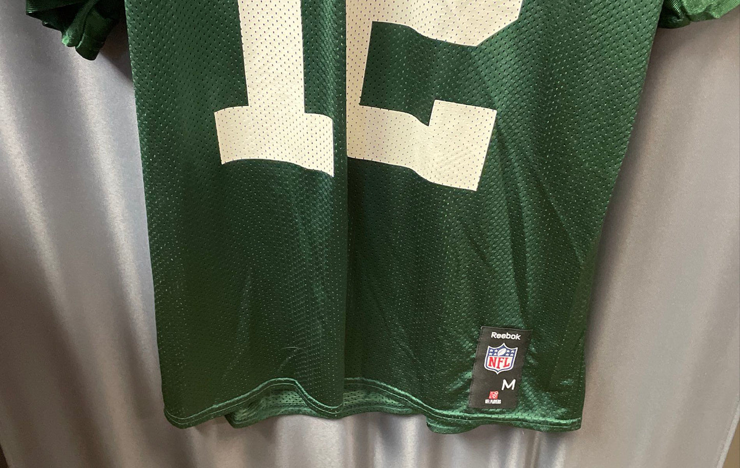 Reebok Men's Green Bay Packers Aaron Rodgers #12 Jersey Green Size Medium