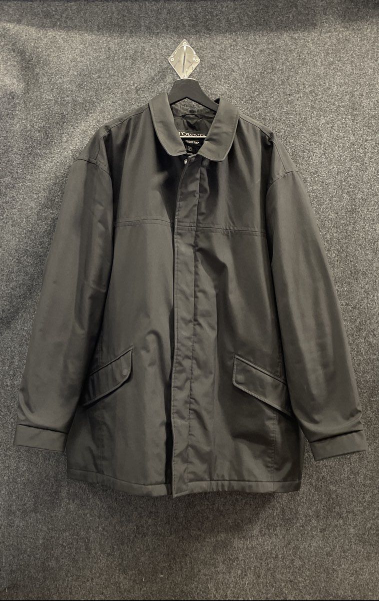 Towne Collection by London Fog Men's Black Quilted Lined Jacket Coat Sz 2XL Reg