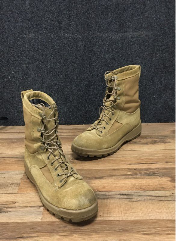 Altama Military FCVC Boots Tan Suede Size 7.5