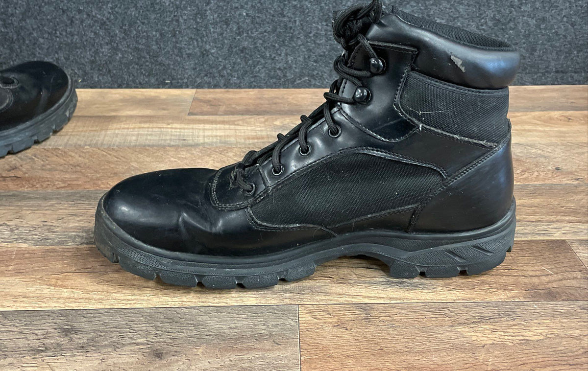 Skechers Work 77526 Wascana Linnehan Black Waterproof Boots Men's Size 15