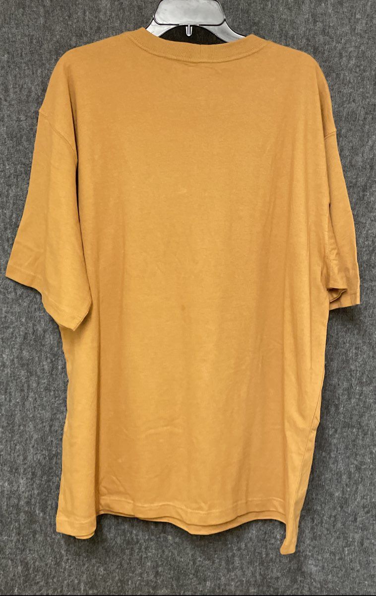 Carhartt Men's K87 Workwear Loose Fit Pocket T-Shirt Brown Cotton Size XL