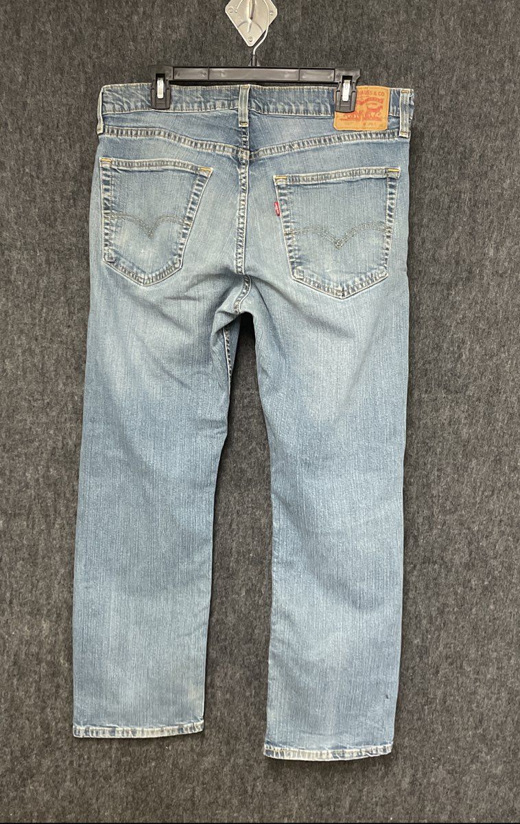 Levi's Men's 559 Relaxed Straight Light Wash Blue Denim Jeans Sz 36x30