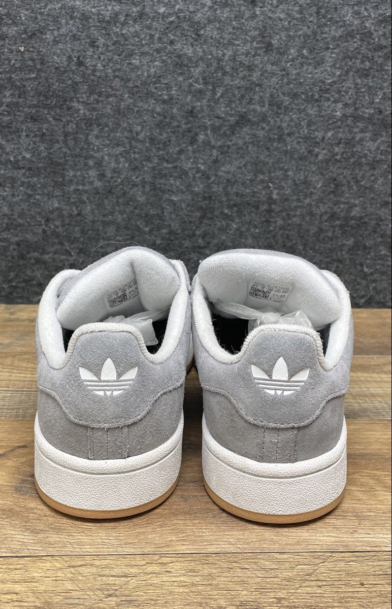 Adidas Campus 00s Grey White Gum Suede Sneakers Men's 5.5 Women's 6.5