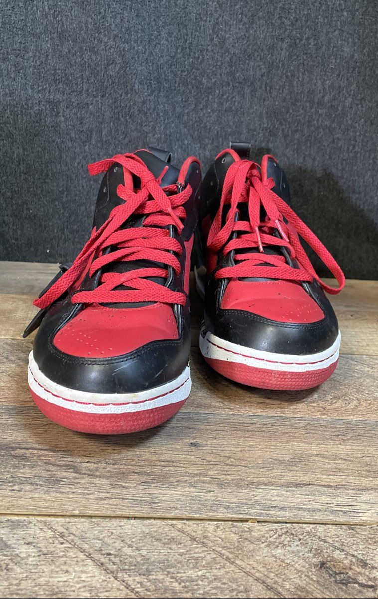 Nike Air Jordan Ol' School 2 Bred Black Red White Sneakers Size 11