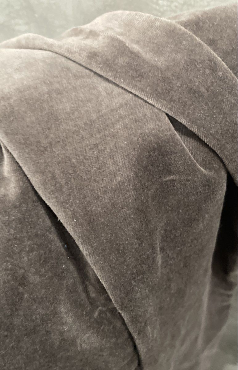 J. Jill Women's Brown Velveteen 5-Pocket Slim Straight Leg Pants Size 6