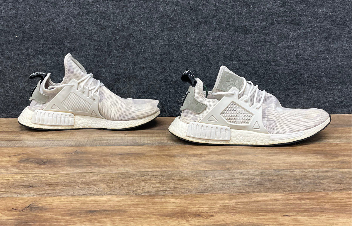 Adidas NMD XR1 Duck Camo White Grey Sneakers Size 12
