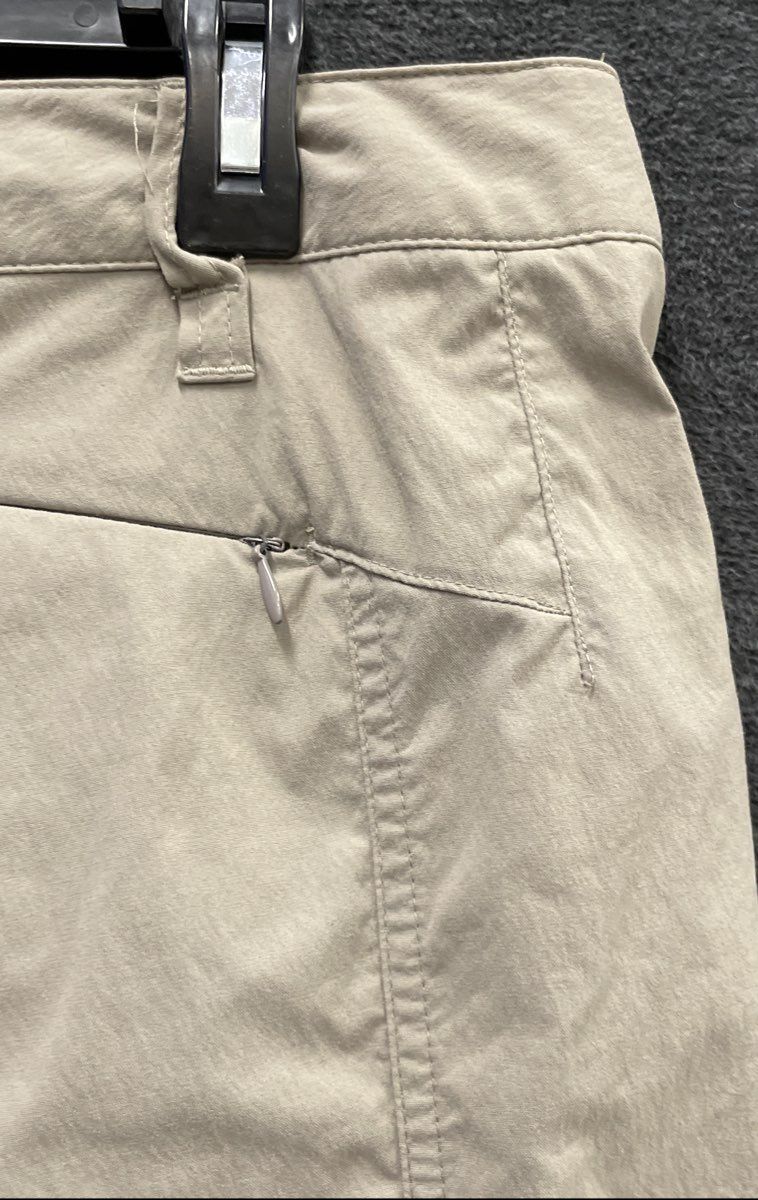 Royal Robbins Women's Discovery Pants Tan Stretch Nylon Hiking Outdoor Sz 12