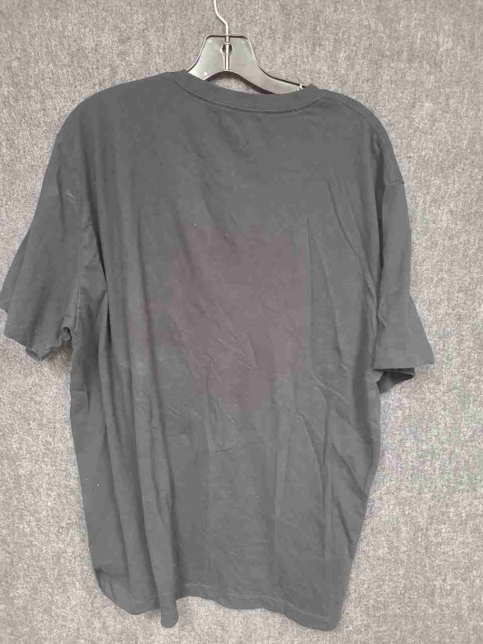 True Religion Men's Big & Tall Black Graphic Horseshoe T-Shirt 3XL