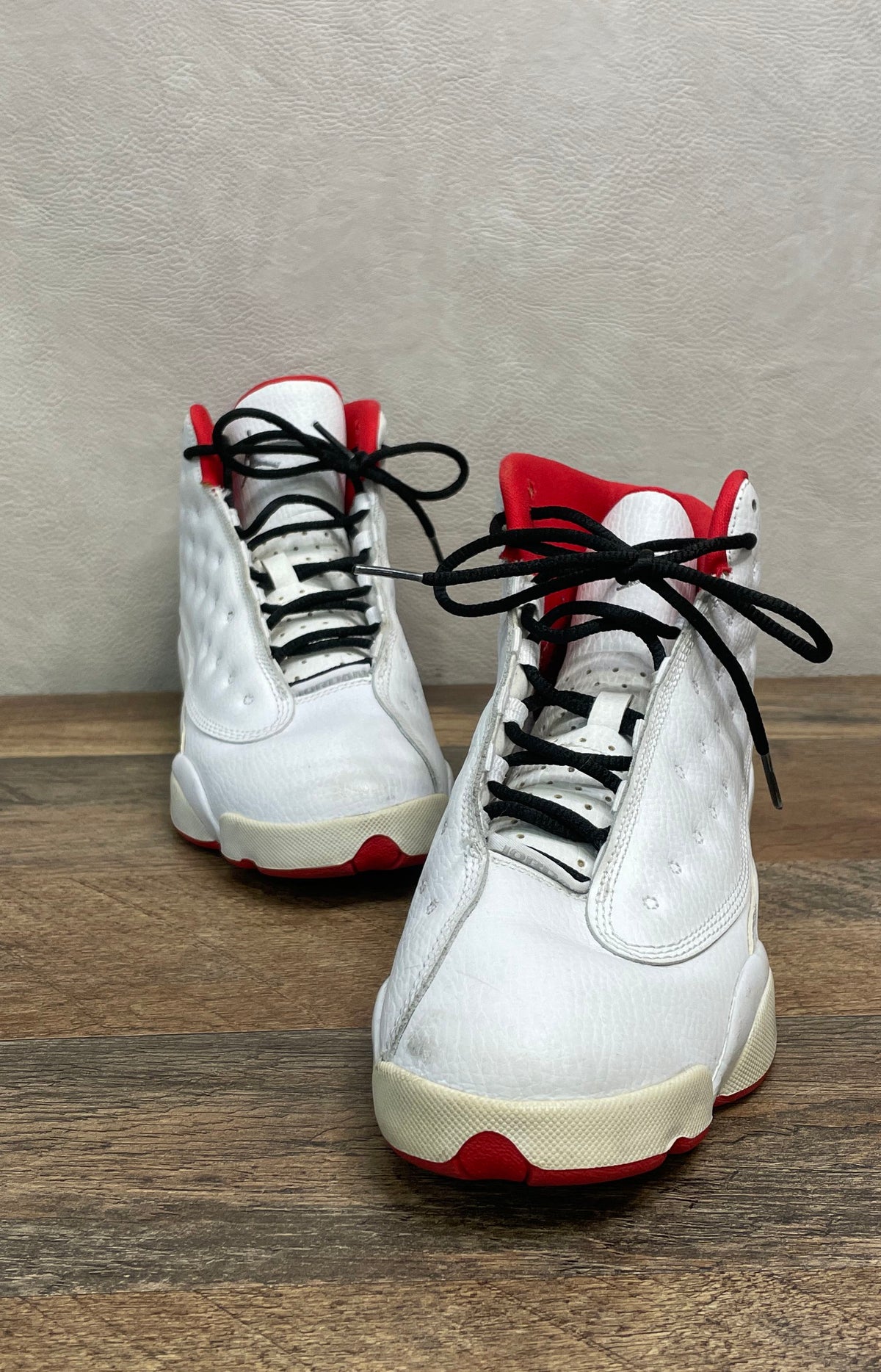 Nike Air Jordan 13 Retro History of Flight White Red GS Size 7Y