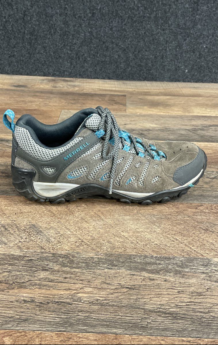 Merrell Moab 2 Vent Hiking Shoes Grey Blue Women's Size 9.5