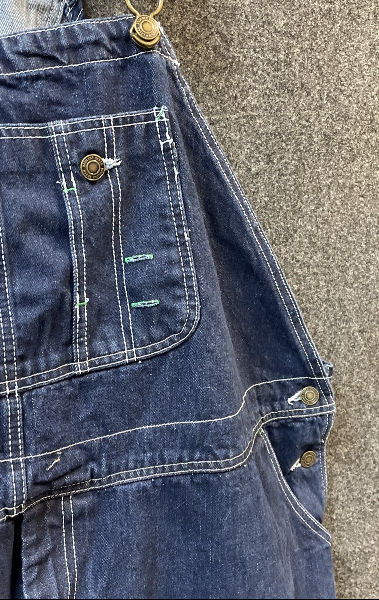Boulder Creek Denim Carpenter Bib Overalls Big & Tall Sz 50 x 38