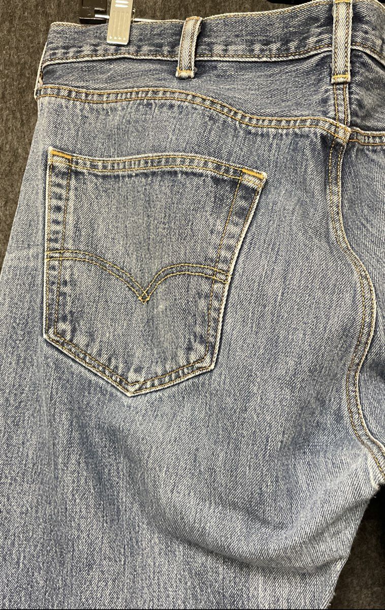 Levi's Men's 501 Original Fit Light Wash Denim Jeans Sz 38x32 Set of 2