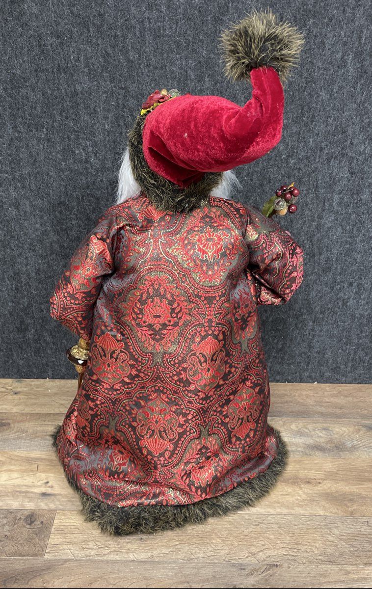 Large Red Santa Holiday Décor Topper