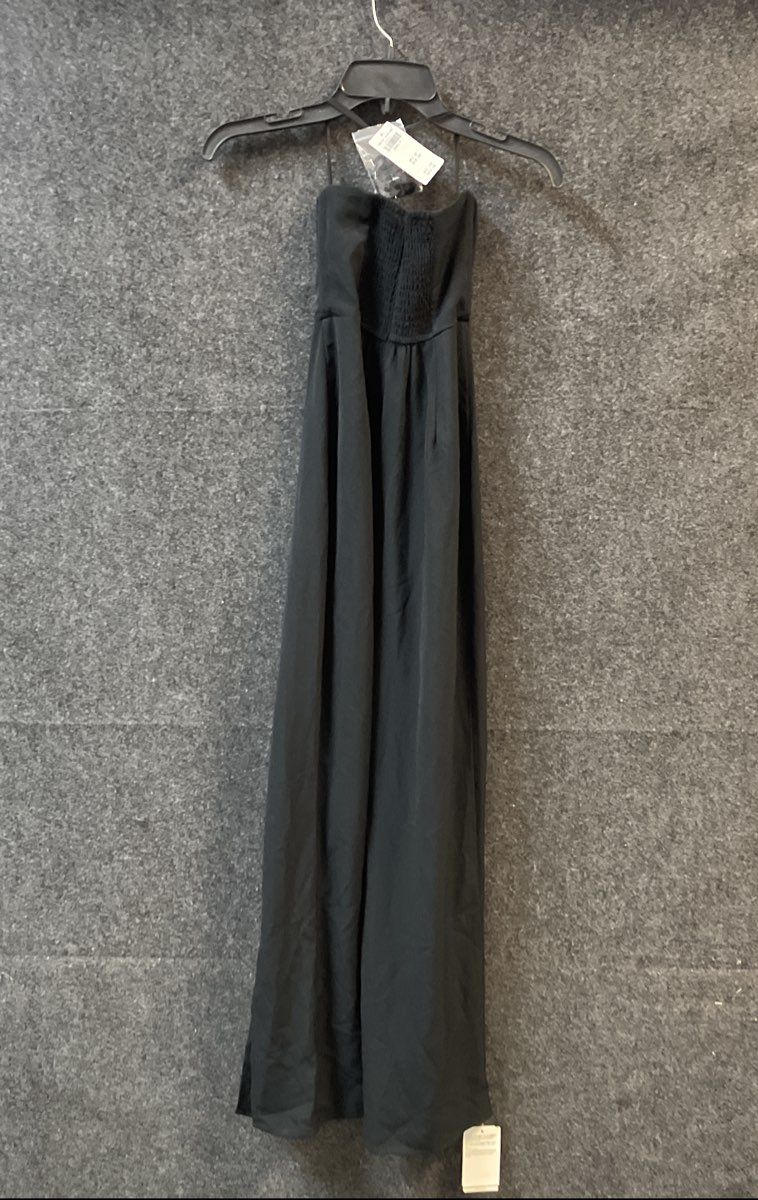 Abercrombie & Fitch Women's Strapless Wide Leg Jumpsuit Smocked Back NWT Sz XSP