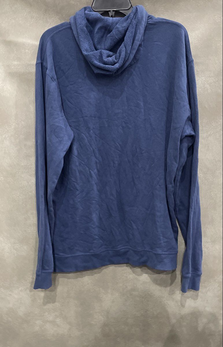 Kenny Chesney No Shoes Nation Men's Blue Skull Graphic Hoodie Sweatshirt Sz L