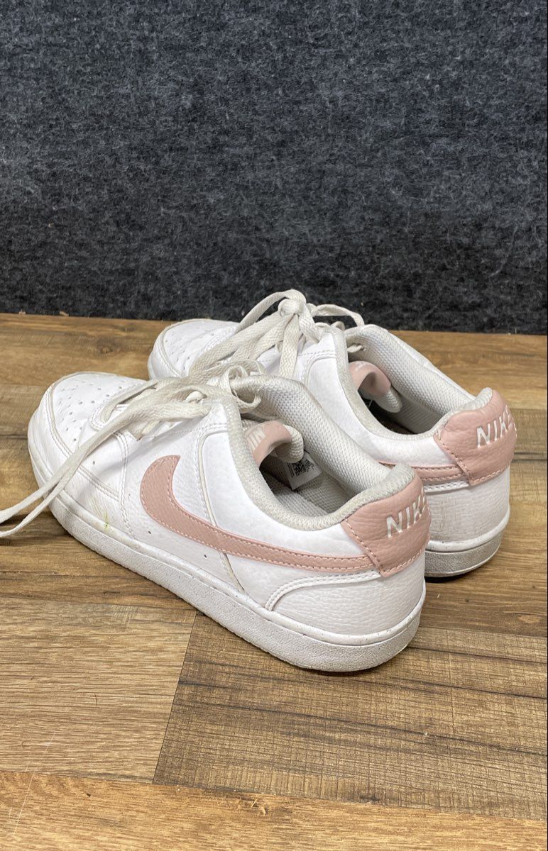 Nike Court Vision Next Nature White Pink Oxford Women's Sneakers Size 8