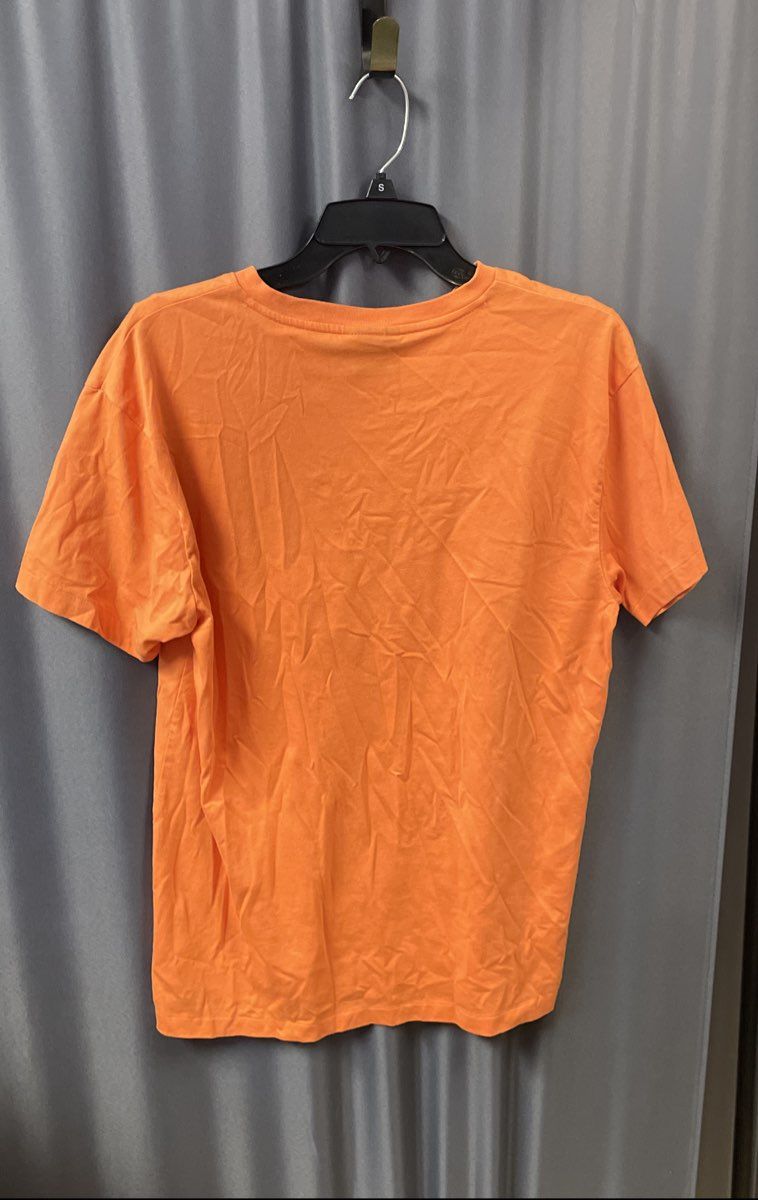 Polo Ralph Lauren Men's Orange V-Neck T-Shirt Lot of 2 Cotton Pony Logo Sz S