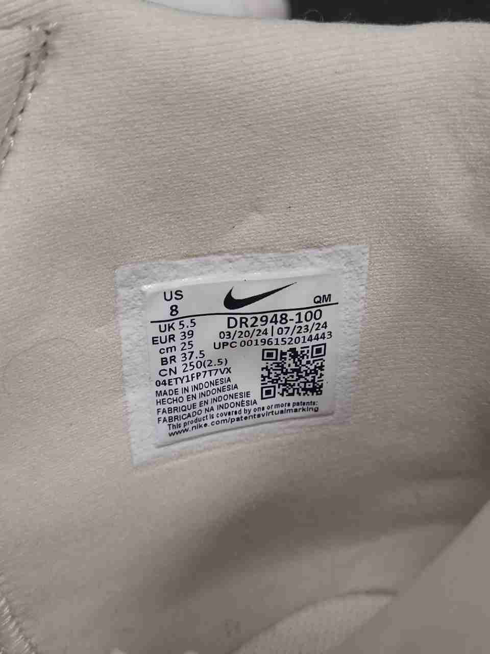 Nike Blazer Mid '77 Jumbo Sail White Women's High Top Sneakers Size 8