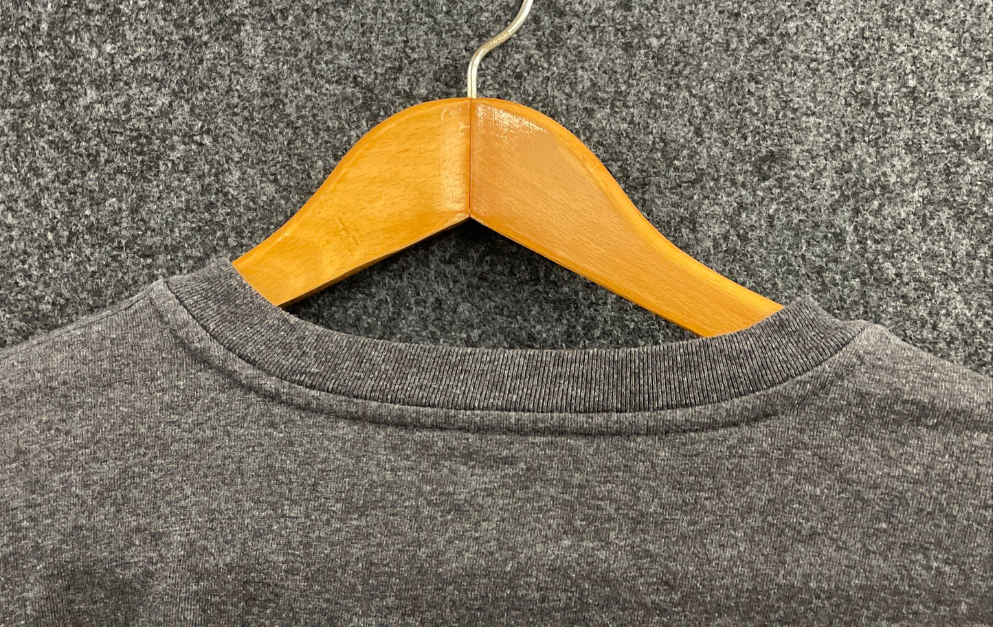 Carhartt K128 Workwear Pocket Henley Long Sleeve T-Shirt Carbon Heather Sz M