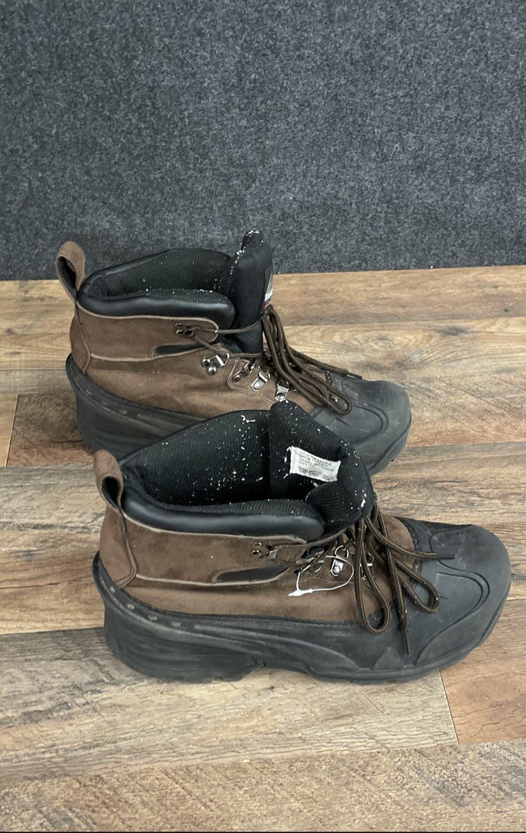 Itasca Windsor Brown Black Men's Winter Snow Duck Boots Size 12