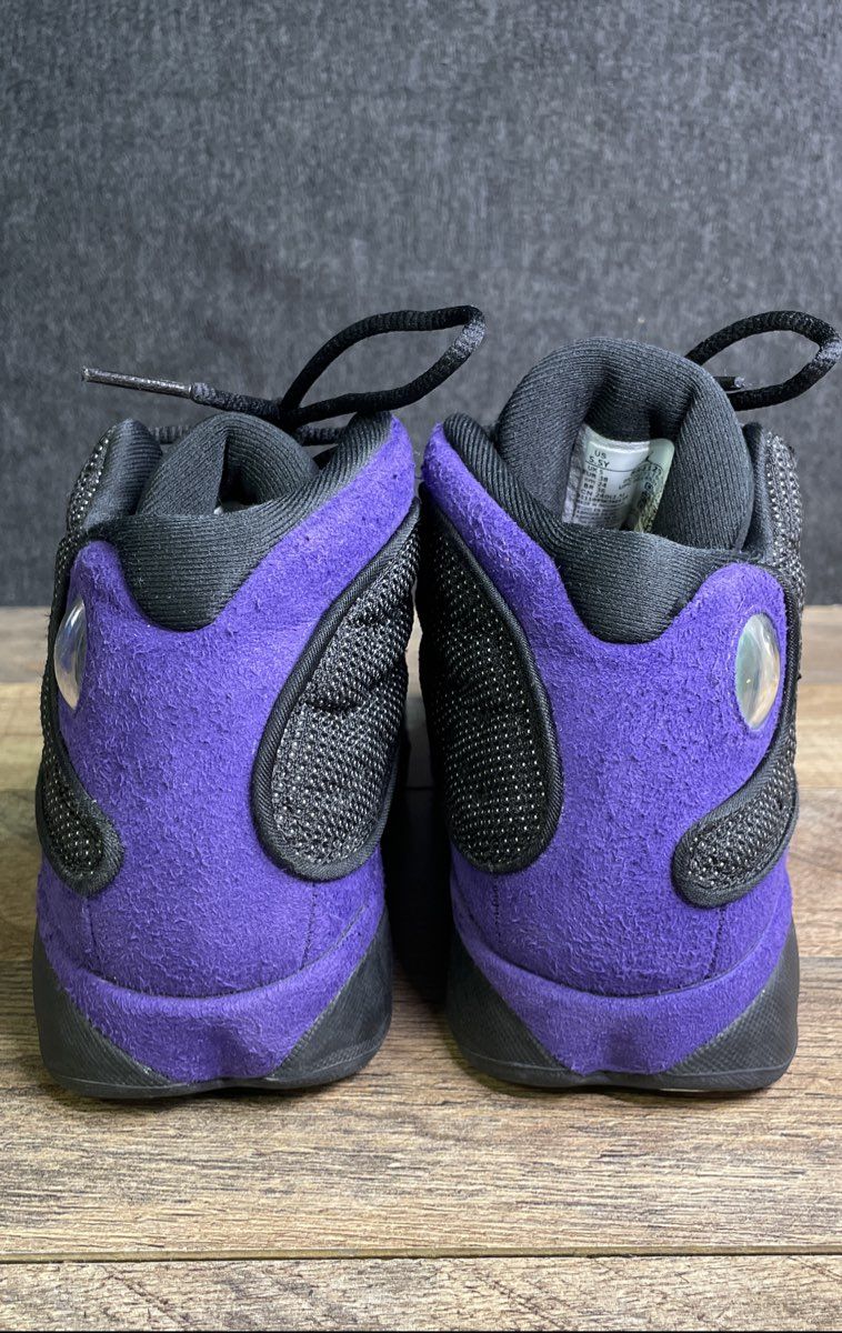 Nike Air Jordan 13 Retro Court Purple Black Youth Sneakers Size 5.5Y