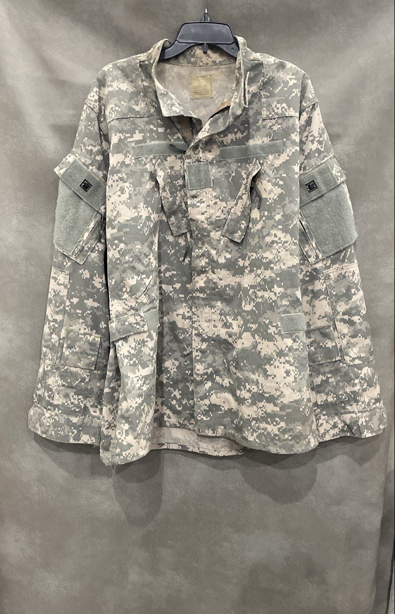 SNC Men's UCP Digital Camo Aircrew Combat Coat FR Military A2CU Jacket XL Long