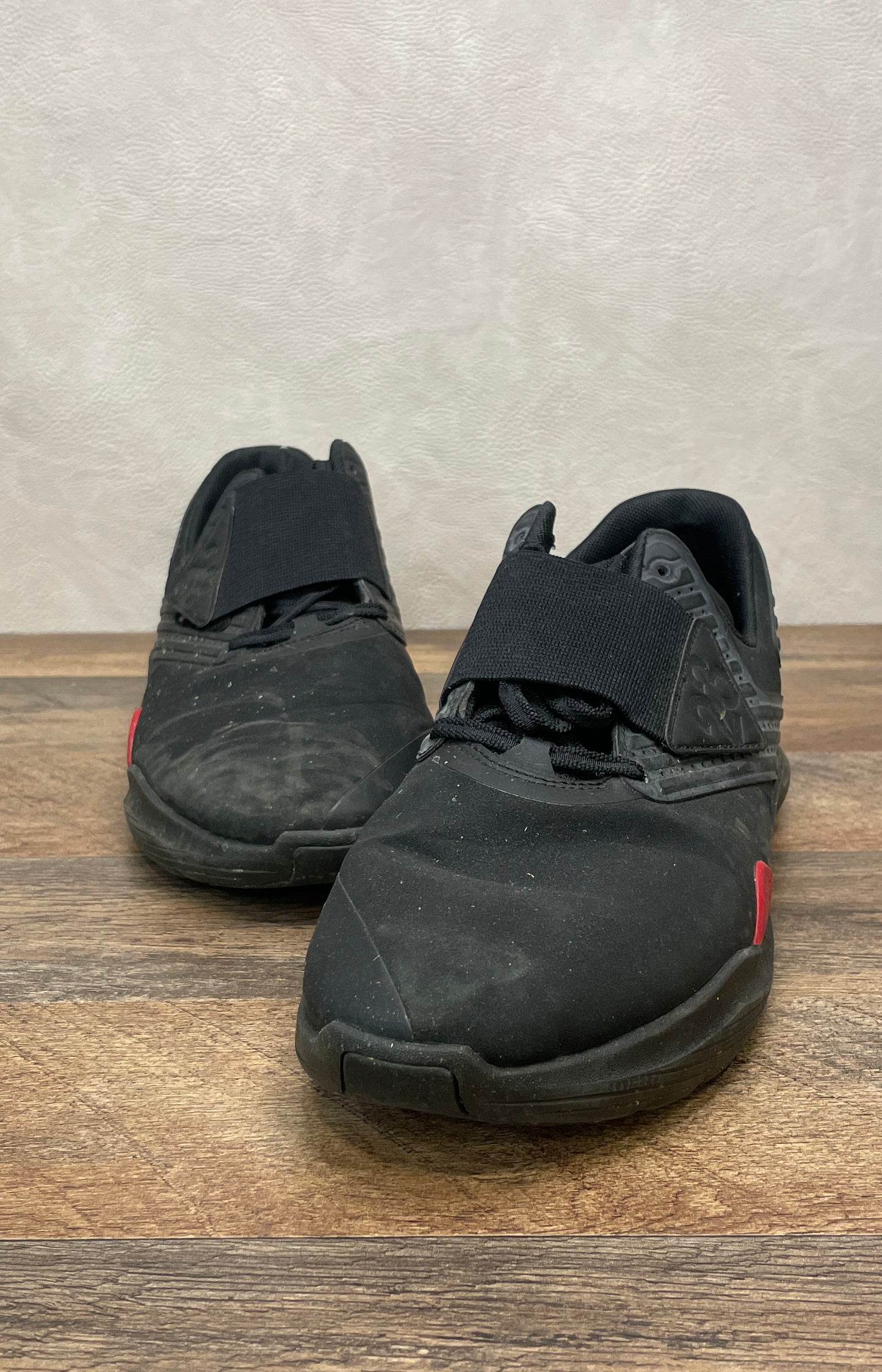 Jordan Relentless Triple Black Gym Red Training Shoes Size 11