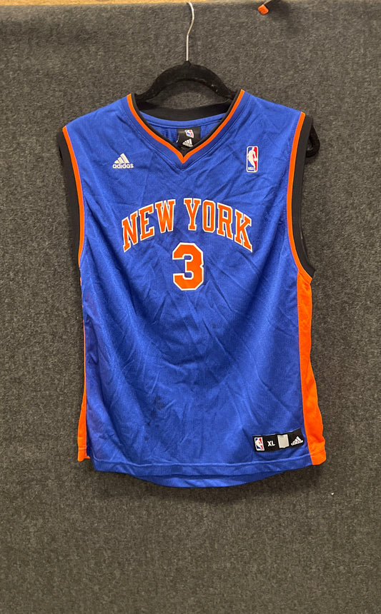 Adidas New York Knicks Stephon Marbury #3 NBA Basketball Jersey Youth Sz XL